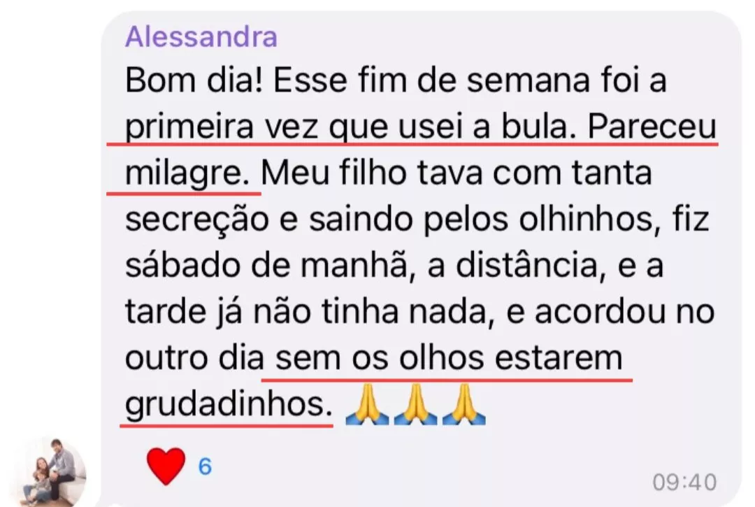 Depoimento - Fim de secreção